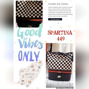 Spartina 449 beautiful in great used condition!! Hidden pocket underneath!